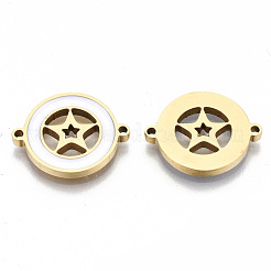 304 Stainless Steel Enamel Links Connectors&nbsp;STAS-S080-009G-A