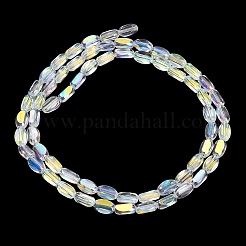 Electroplate Transparent Glass Beads&nbsp;EGLA-H112-01AB-01