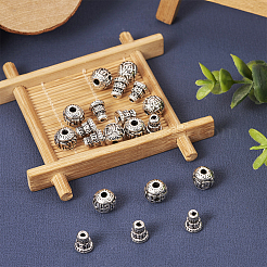 Tibetan Style Alloy 3 Hole Guru Beads&nbsp;LS-FIND-TAC0017-34A