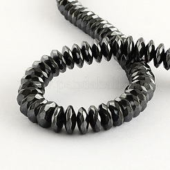 Grade A Non-magnetic Synthetic Hematite Beads Strands&nbsp;G-R211-26