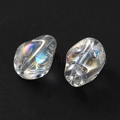 Electroplate Glass Beads&nbsp;EGLA-D301-001A