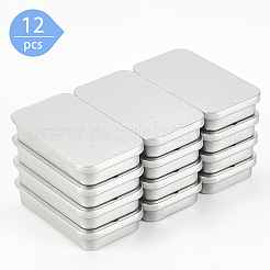 Empty Slide Top Tinplate Box&nbsp;CON-WH0076-74S