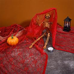 Halloween Theme Polyester Lace Fabric&nbsp;DIY-WH0699-75D-1