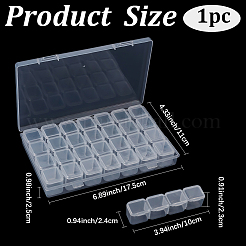 Rectangle Polypropylene(PP) Bead Storage Containers&nbsp;CON-PA0001-05