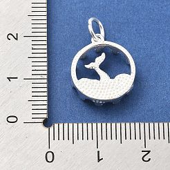 925 Sterling Silver Pendants&nbsp;STER-S009-02B-S