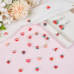 330Pcs 11 Styles Handmade Polymer Clay Beads&nbsp;CLAY-SC0002-31