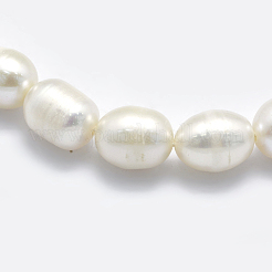 Natural Cultured Freshwater Pearl Beads Strands&nbsp;PEAR-K003-24A