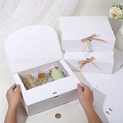 Folding Paper Gift Boxes with Ribbon&nbsp;CON-WH20001-11C-01