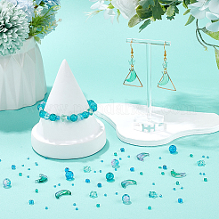 Mixed Styles Transparent Glass Beads&nbsp;GLAA-SC0002-18B