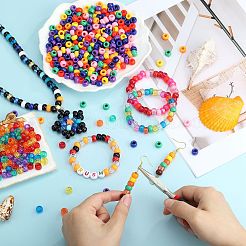 500Pcs Opaque Plastic Beads&nbsp;KY-SZ0001-44D