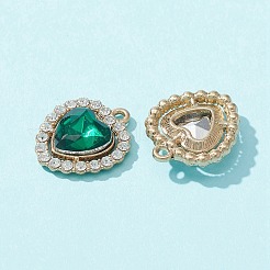 10Pcs 5 Color Acrylic Rhinestone Pendants&nbsp;FIND-FS0001-40