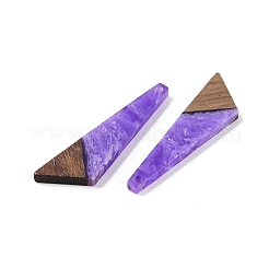 Resin & Wood Pendants&nbsp;WOOD-F015-15E