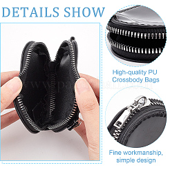 Women's Nylon & PU Leather Mini Heart Bags&nbsp;AJEW-WH0317-94
