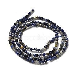 Natural Lapis Lazuli Beads Strands&nbsp;LS-G-RM2025-A21-2mm