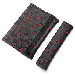 PU Imitation Leather Universal Car Seat Belt Pads&nbsp;AJEW-WH20020-340