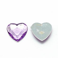 Acrylic Rhinestone Flat Back Cabochons&nbsp;GACR-Q009-12x12-13