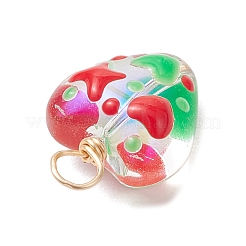 Handmade Glass Enamel Pendants&nbsp;PALLOY-JF04262-02