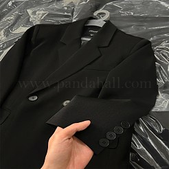 200Pcs 2 Styles Resin Buttons&nbsp;BUTT-LP0001-40