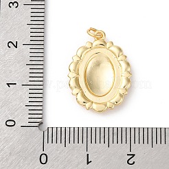 Brass Pendants with Jump Ring&nbsp;KK-V016-09G