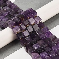Natural Amethyst Beads Strands&nbsp;G-G053-B05-01