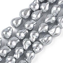 Electroplated Glass Beads Strands&nbsp;GLAA-Z013-01C-01