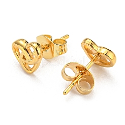 PVD Vacuum Plating 304 Stainless Steel Stud EarRing for Women&nbsp;STAS-D087-16G