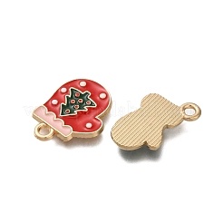 Christmas Theme Alloy Enamel Pendants&nbsp;FIND-M039-01C