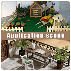Wood Table Mini Model&nbsp;DIY-WH0671-487