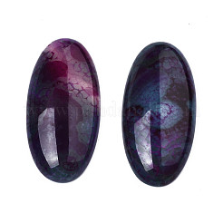 Dyed Natural Brazilian Agate Cabochons&nbsp;G-S220-01