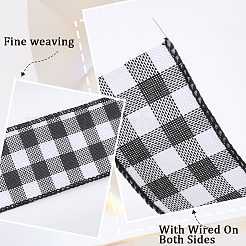 Imitation Burlap Ribbon&nbsp;DIY-WH20048-067B