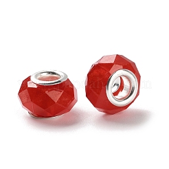 Pearlized Resin European Beads&nbsp;RESI-M001-01D