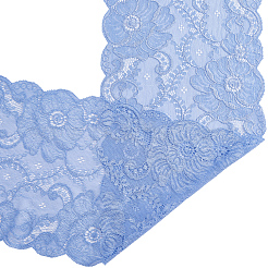 Polyester Lace Trim Ribbons&nbsp;SRIB-WH220020-058B