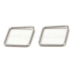 Non-Tarnish 304 Stainless Steel Linking Rings&nbsp;STAS-F296-08P