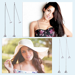 2 Pairs 2 Colors Adjustable Brass Rhinestone Chain Non-slip Bra Straps&nbsp;DIY-GF0007-71