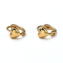 Brass Huggie Hoop Earrings&nbsp;EJEW-H121-08G