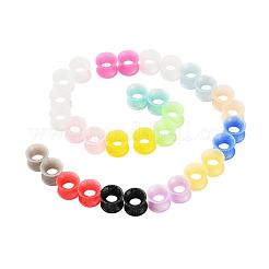 32Pcs 16 Colors Silicone Glitter Thin Ear Gauges Flesh Tunnels Plugs&nbsp;FIND-YW0001-19B