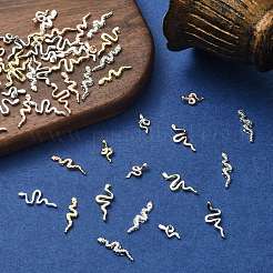 60Pcs 12 Styles Zinc Alloy Cabochons&nbsp;MRMJ-CJ0001-23