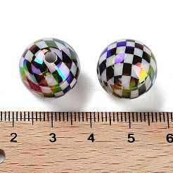 UV Plated Acrylic Beads&nbsp;OACR-O008-03A
