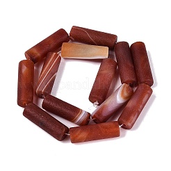 Natural Banded Agate Beads Strands&nbsp;G-Q606-23G