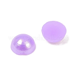 Electroplated Opaque Flat Back Resin Cabochons&nbsp;RESI-XCP0002-45C