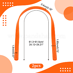PU Leather Sew on Bag Handles&nbsp;FIND-WH0290-23E