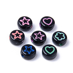 Opaque Black Acrylic Beads&nbsp;MACR-S273-45A
