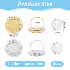 DIY Oval Finger Ring Making Kits&nbsp;DIY-DC0004-20