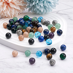 100Pcs 10 Style Natural Gemstone Beads&nbsp;G-KS0001-04