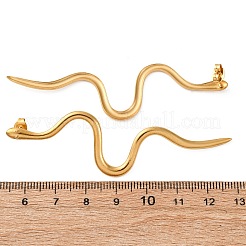 304 Stainless Steel Stud Earrings&nbsp;EJEW-Z122-01G