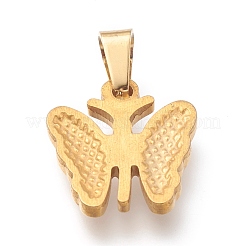 304 Stainless Steel Pendants&nbsp;STAS-O138-06G