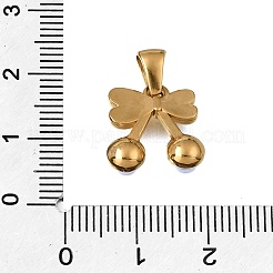 304 Stainless Steel Charms&nbsp;LS-STAS-K322-22B-G