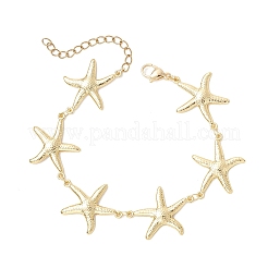 304 Stainless Steel Starfish Link Bracelets&nbsp;BJEW-JB13339