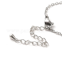 Sunflower Brass Cubic Zirconia Link Bracelets&nbsp;LS-BJEW-A004-01