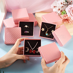 10Pcs Cardboard Jewelry Boxes&nbsp;CBOX-TA0001-19